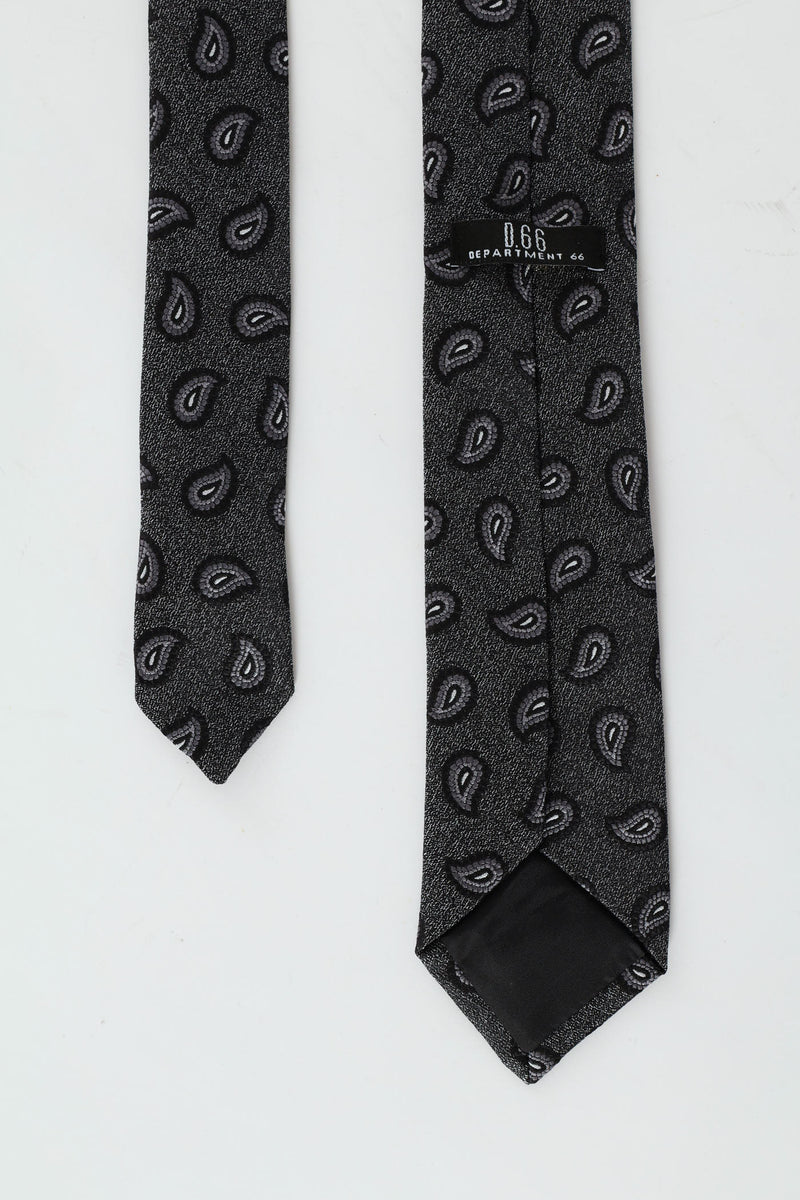 Paisley Tie - Black