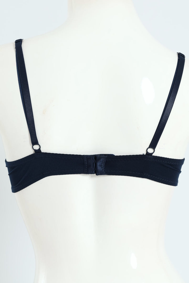 2 Pack Tshirt Bra - White/Navy