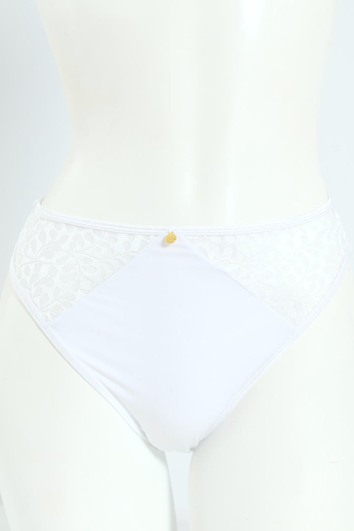 2 Pack Bikini Panties - Black/White