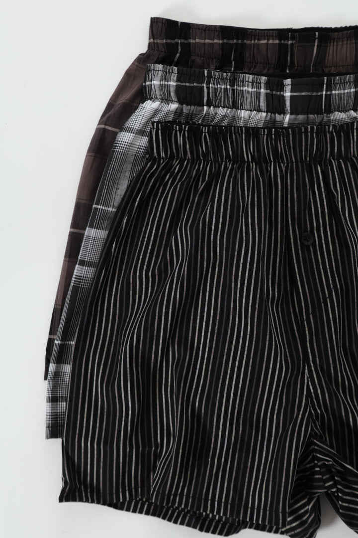 3 Pack Value Boxers - Black