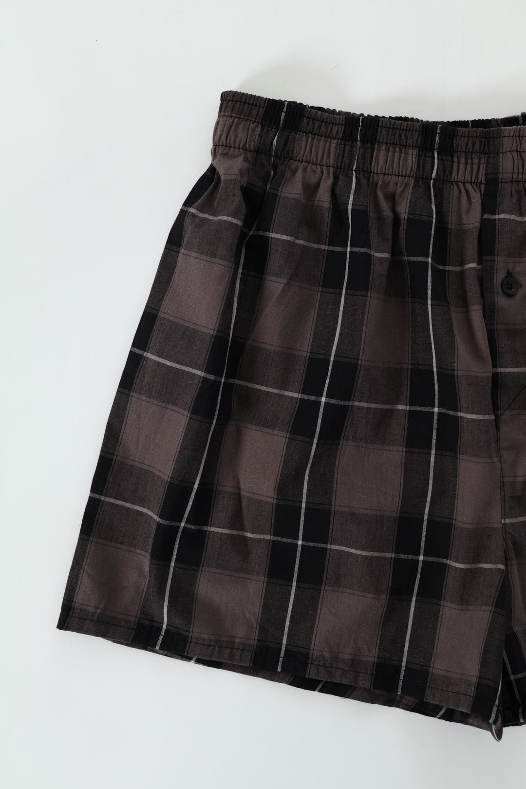 Single Fashion Woven Boxer - Black