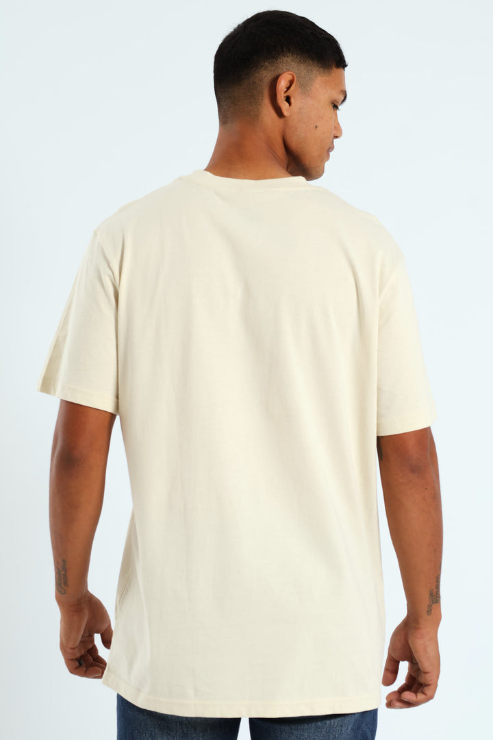 Basic Crew Tee - Light Stone