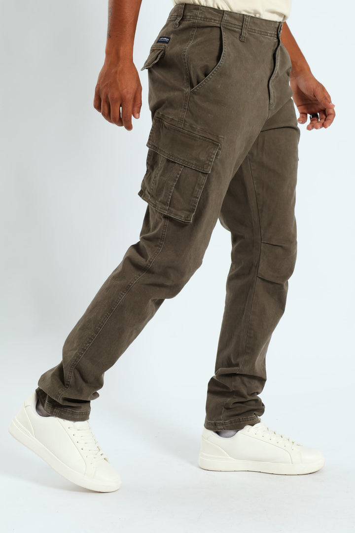 Cargo Bellows Pant - Fatigue