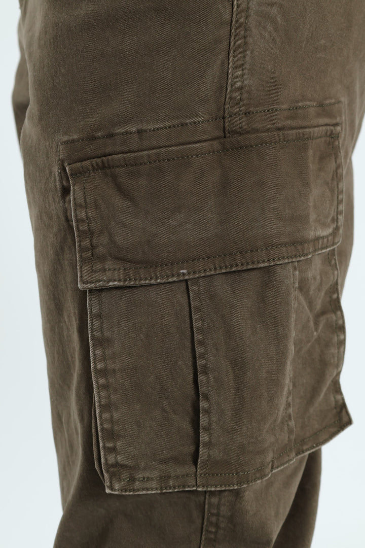 Cargo Bellows Pant - Fatigue