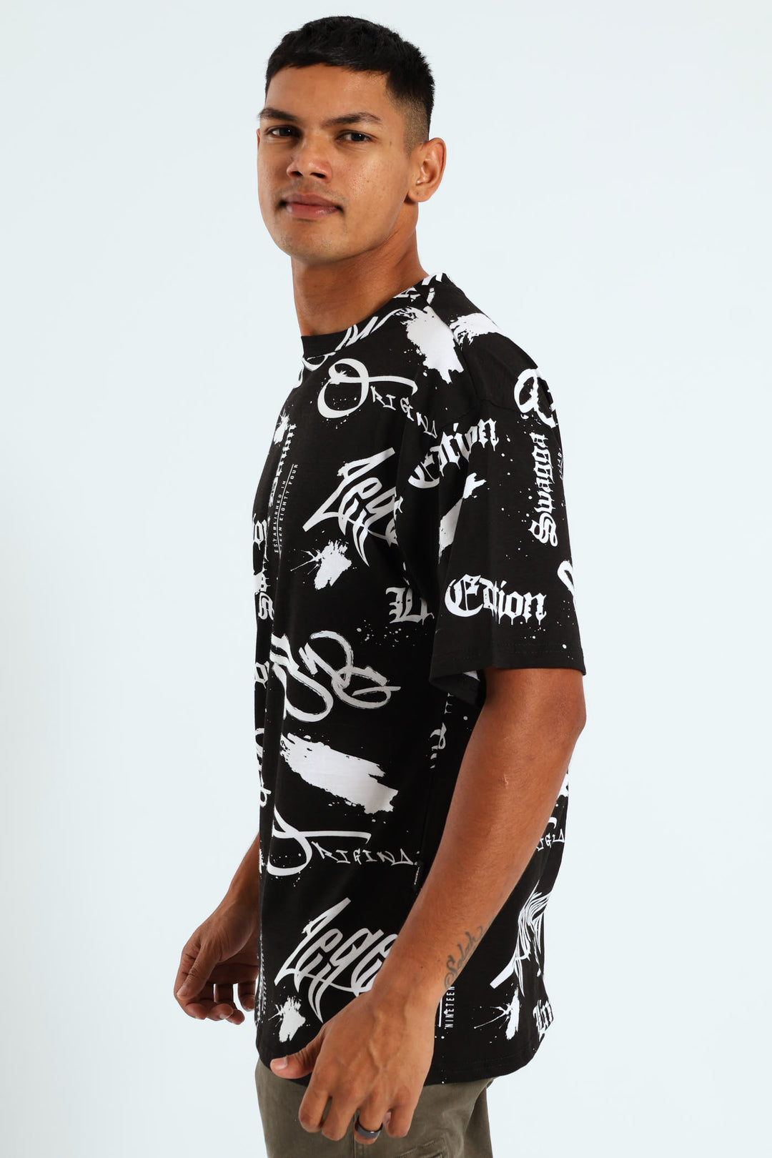 Rotary Graphity Tee - Black