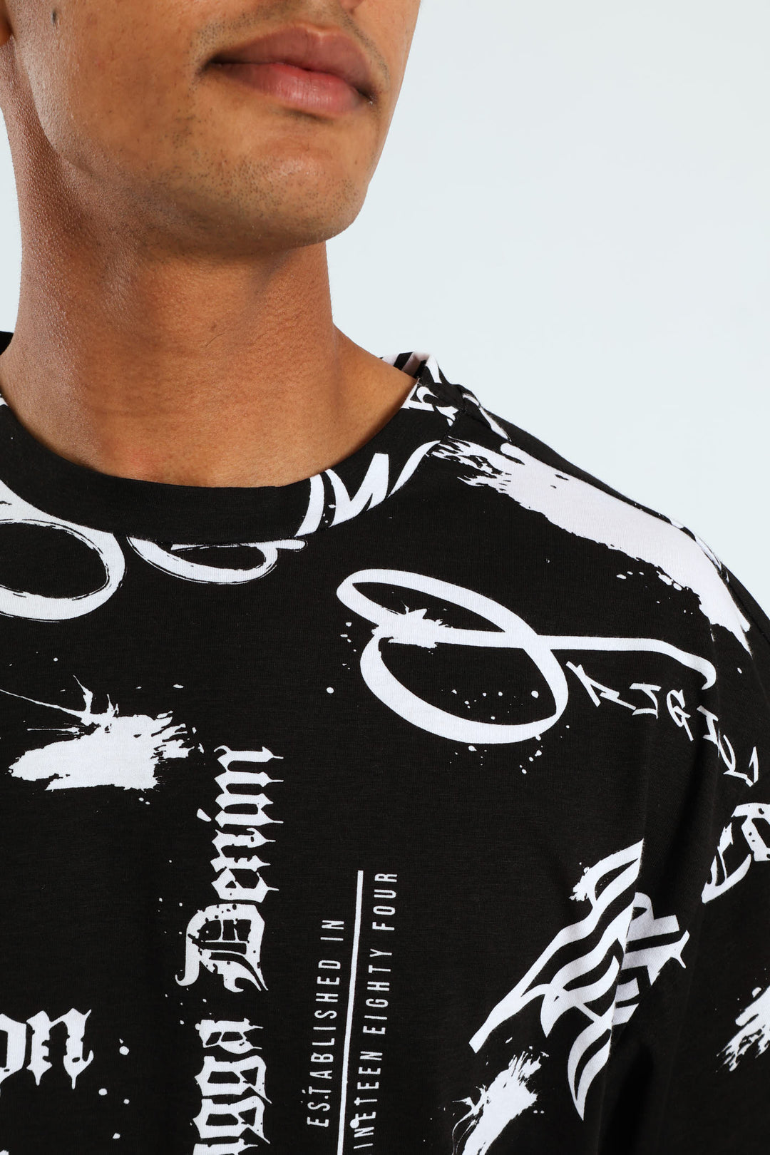 Rotary Graphity Tee - Black