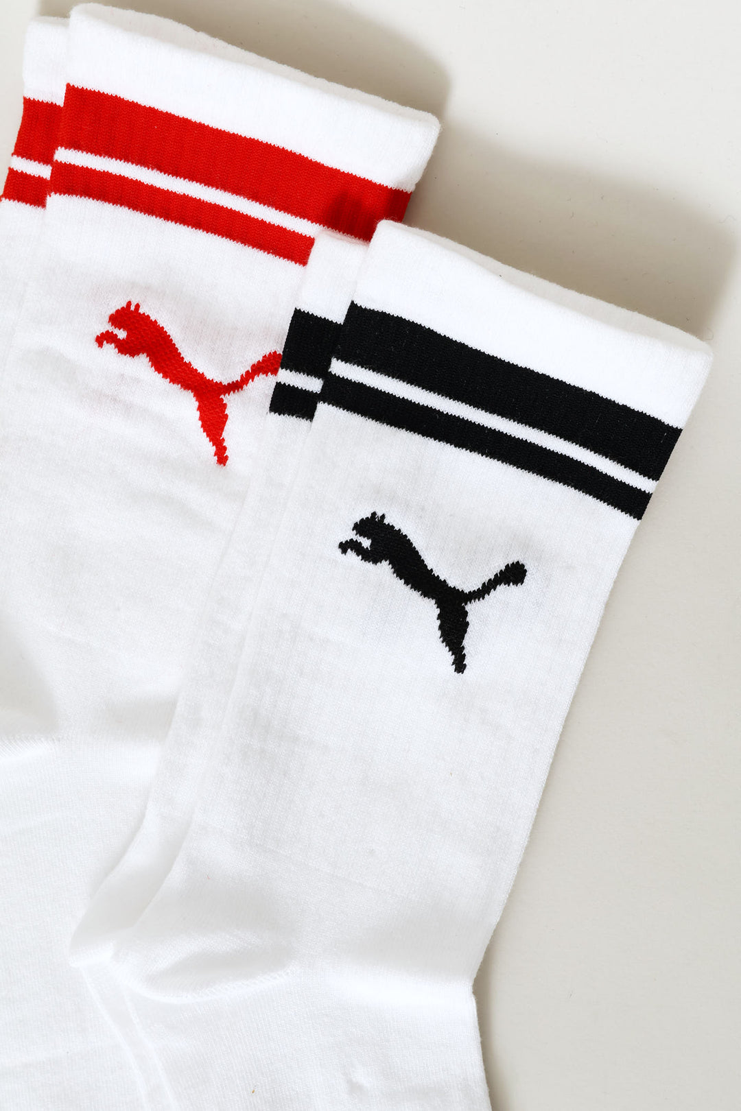 2 Pack Rib Logo Socks - White/Black/Royal Blue