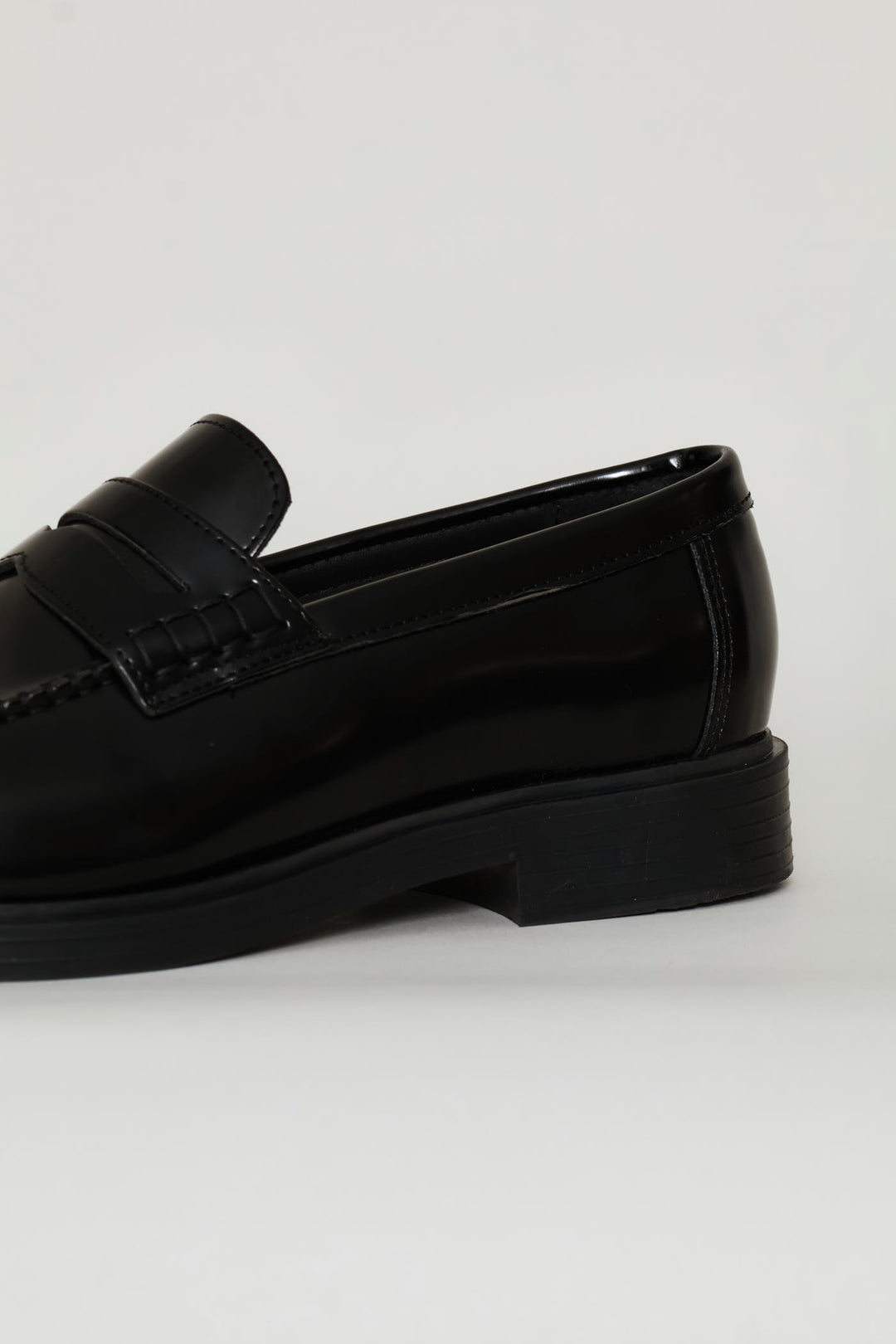 Formal Penny Moccasin Slip On - Black