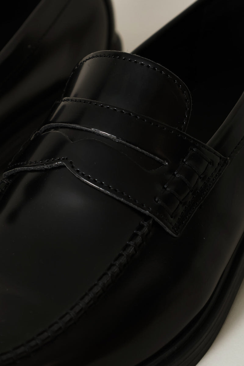 Formal Penny Moccasin Slip On - Black