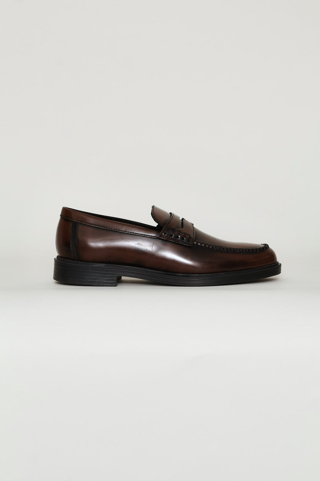 Formal Penny Moccasin Slip On - Brown