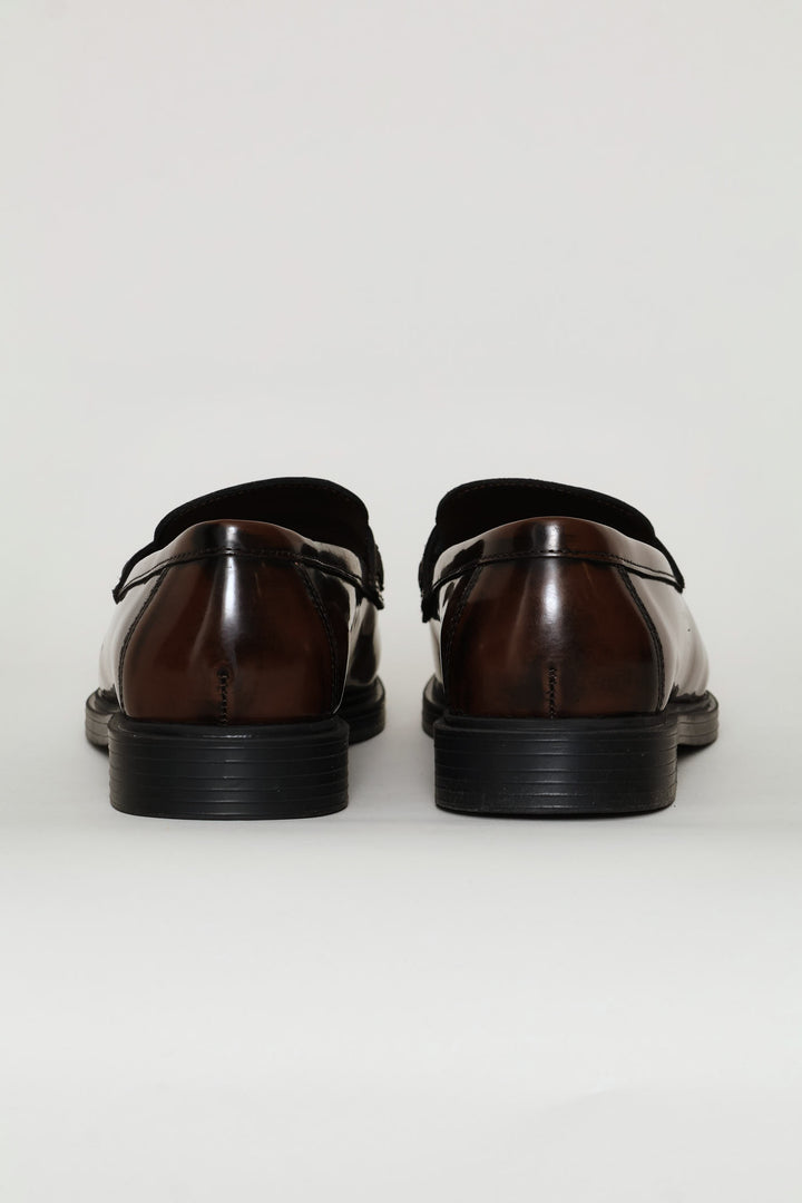 Formal Penny Moccasin Slip On - Brown