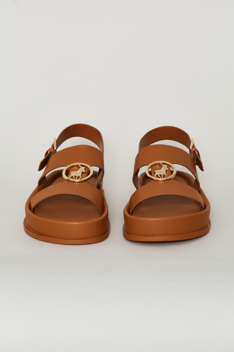 Moulded Unit Trim Sandal - Tan