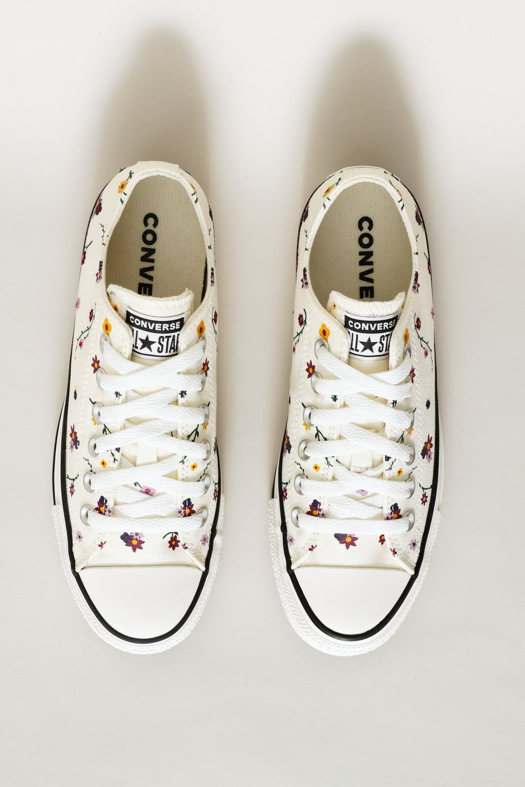 Ox Floral Graphic Sneaker - Cream/Red