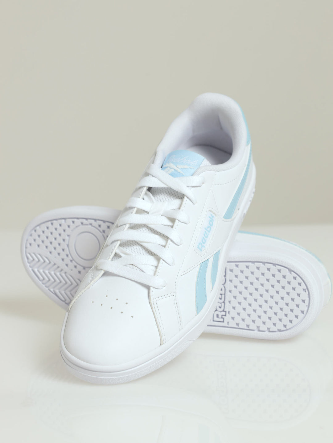 Retro Court Sneaker - White/Blue