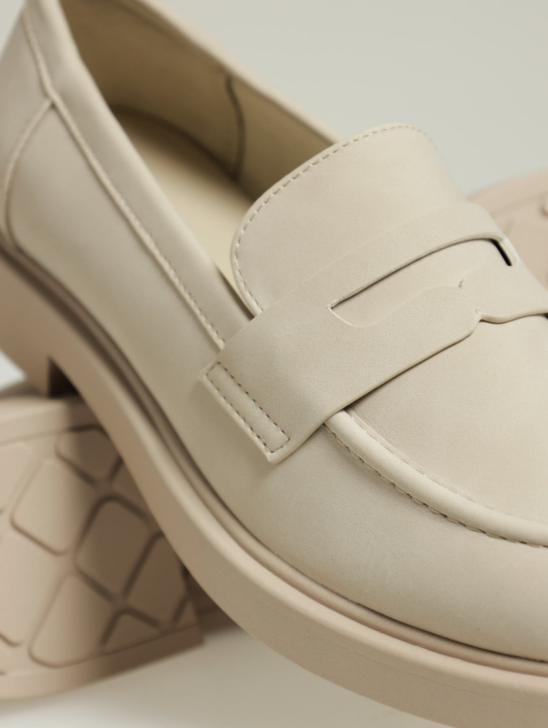 Frankie Casual Loafer - Light Grey