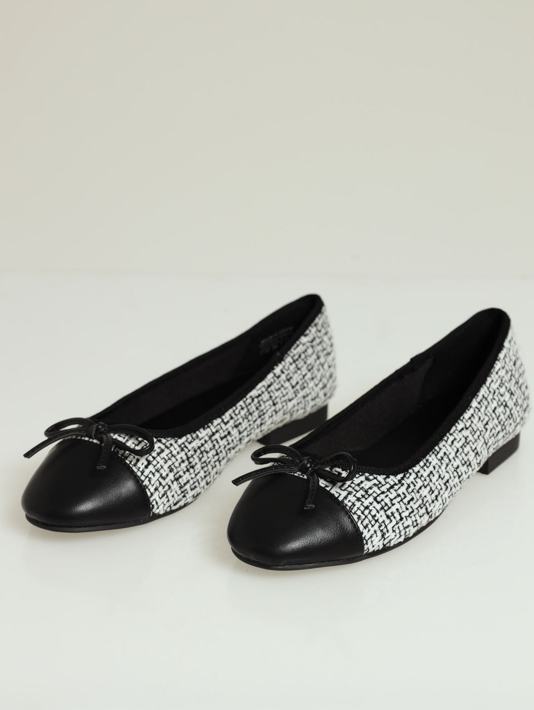 Sweety Bow Pump - Black/White
