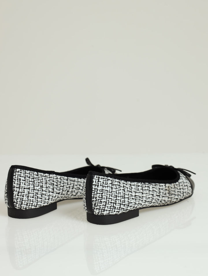 Sweety Bow Pump - Black/White
