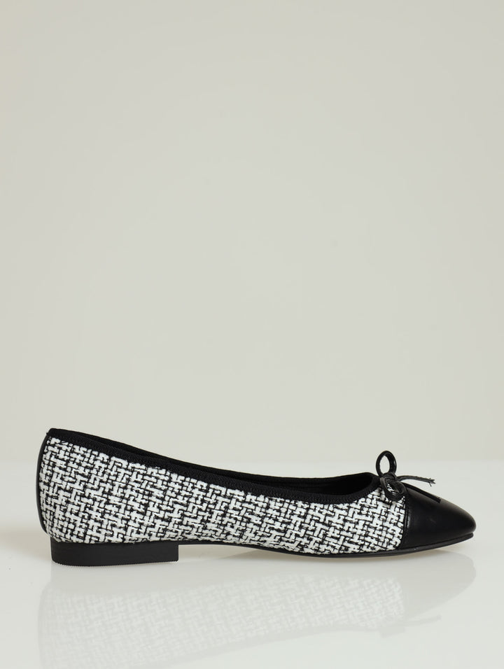 Sweety Bow Pump - Black/White
