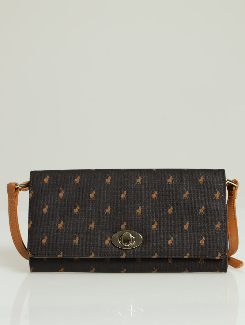 Iconic Travel Purse - Brown