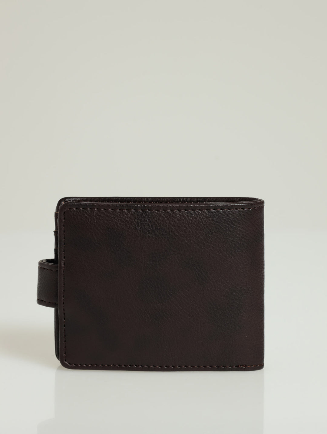 Bill Fold Wallet With Removable Cardholder - Dark Chocolate/Dark Brown