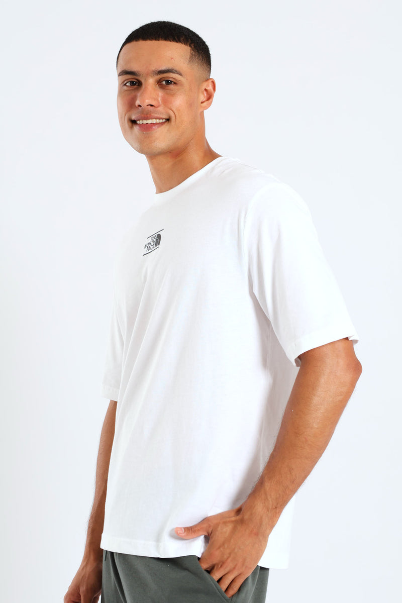 Dome At Center Tee - White