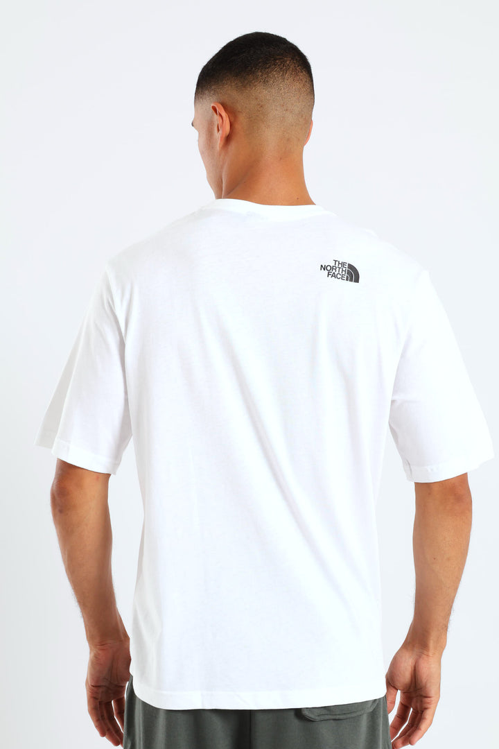 Dome At Center Tee - White