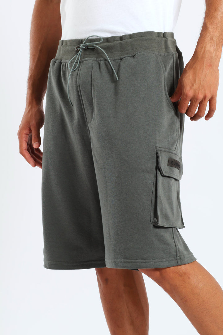 Cargo Fleece Short - Dark Grey