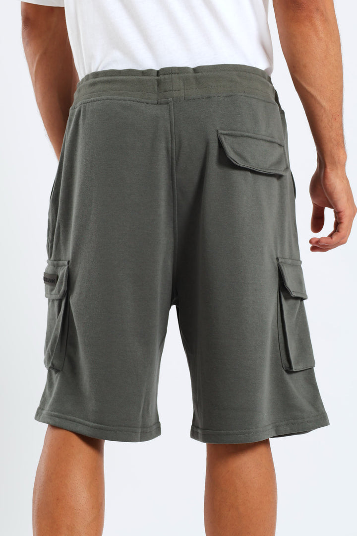 Cargo Fleece Short - Dark Grey