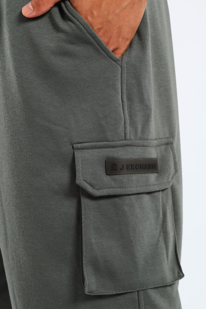 Cargo Fleece Short - Dark Grey