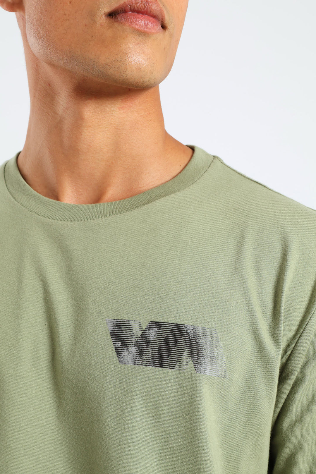 Rvca Blur Va Tee - Olive