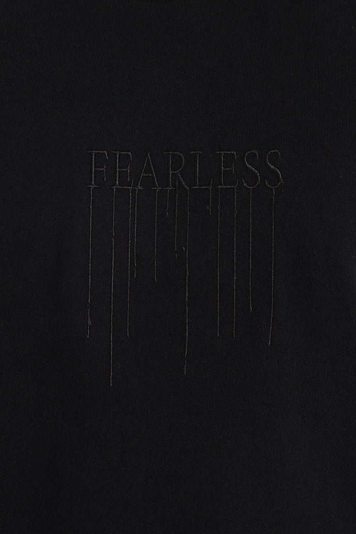 Embroidery Tee - Black