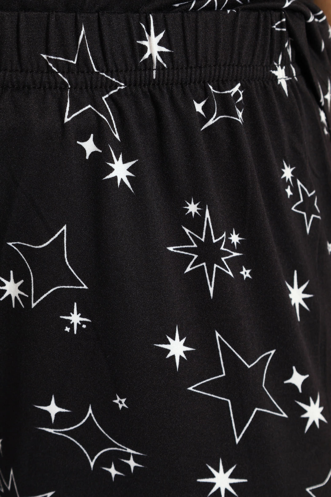 Soft Touch Stars Pant - Black
