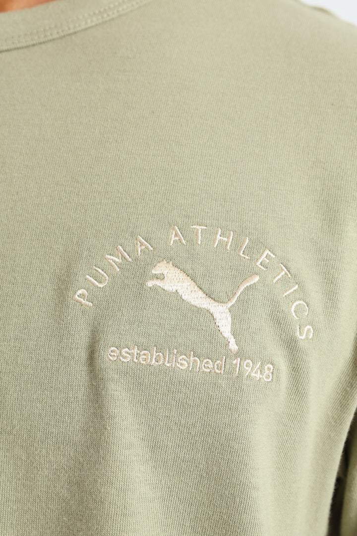 Class Graphic Tee - Khaki