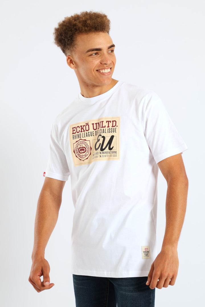 Stamp Tee - White