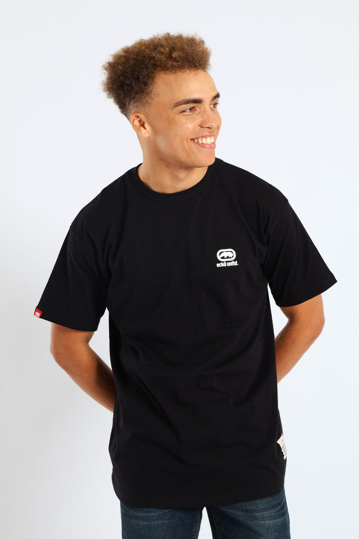 Never Out Tonal Tee - Black