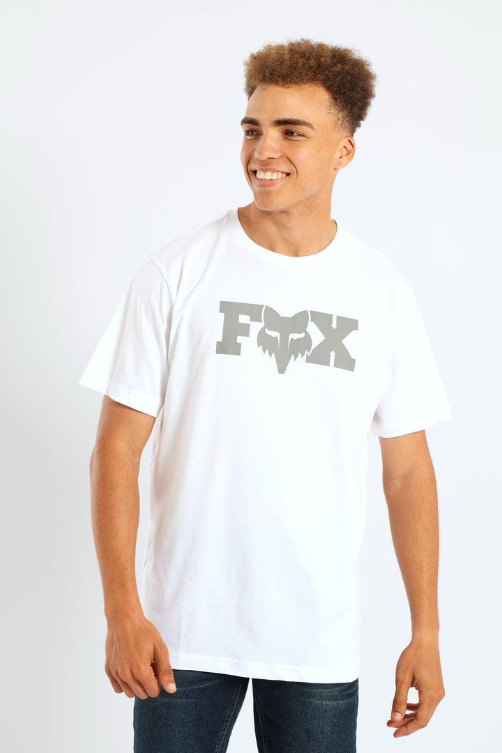 Fox Heritage Tee - White
