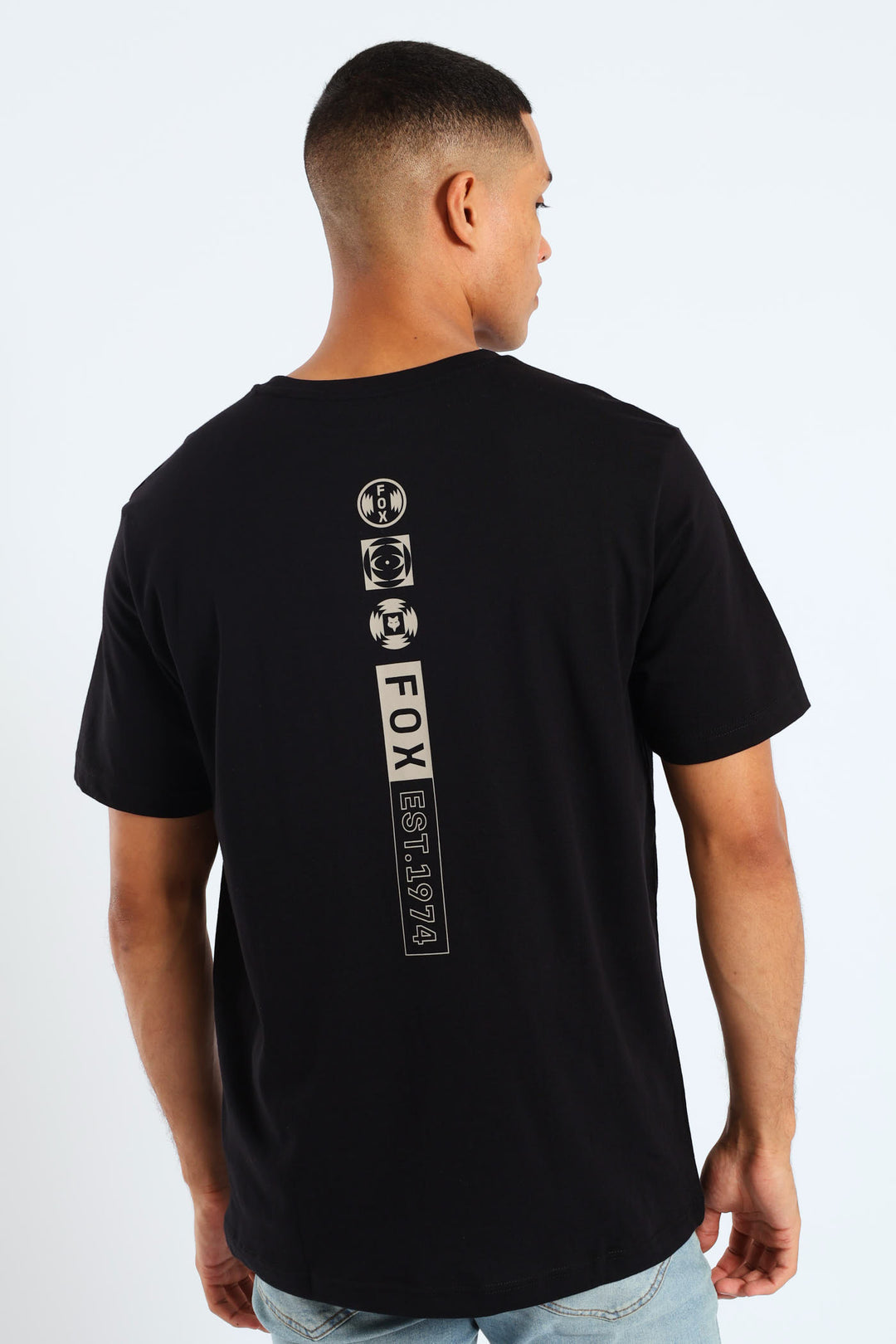 Fox Blur Tee - Black