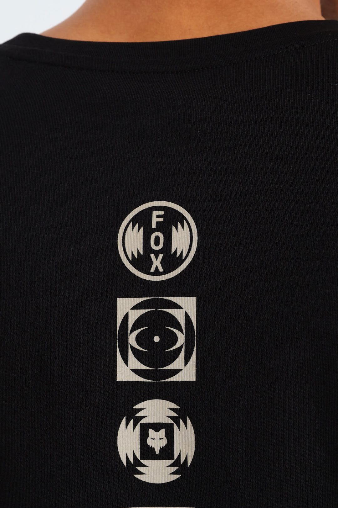 Fox Blur Tee - Black