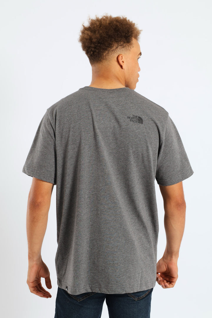 Simple Dome Tee - Charcoal