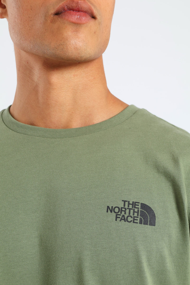 Mountain Sketch Tee - Olive