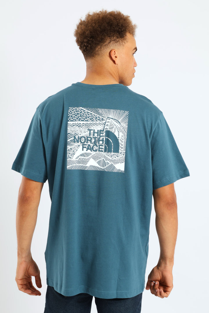 Box Celebration Tee - Turquoise
