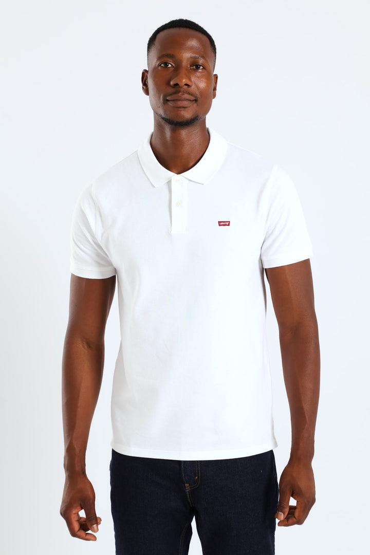 Slim Polo Golfer - White