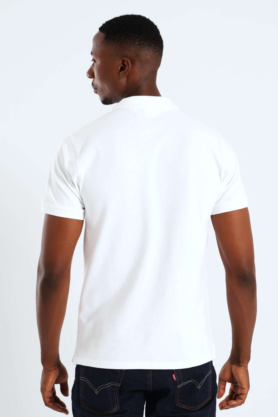 Slim Polo Golfer - White