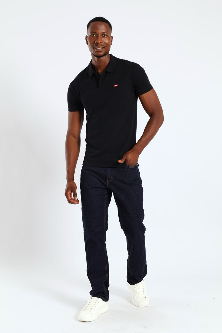 Slim Polo Golfer - Black