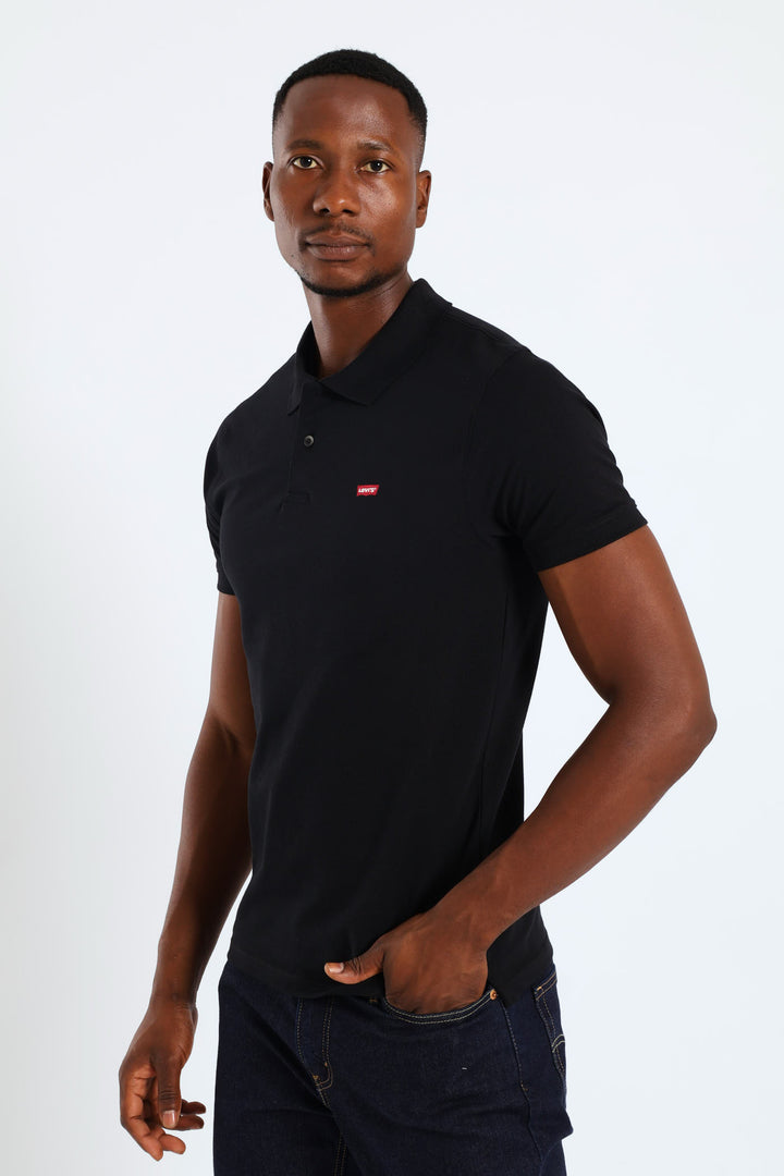 Slim Polo Golfer - Black