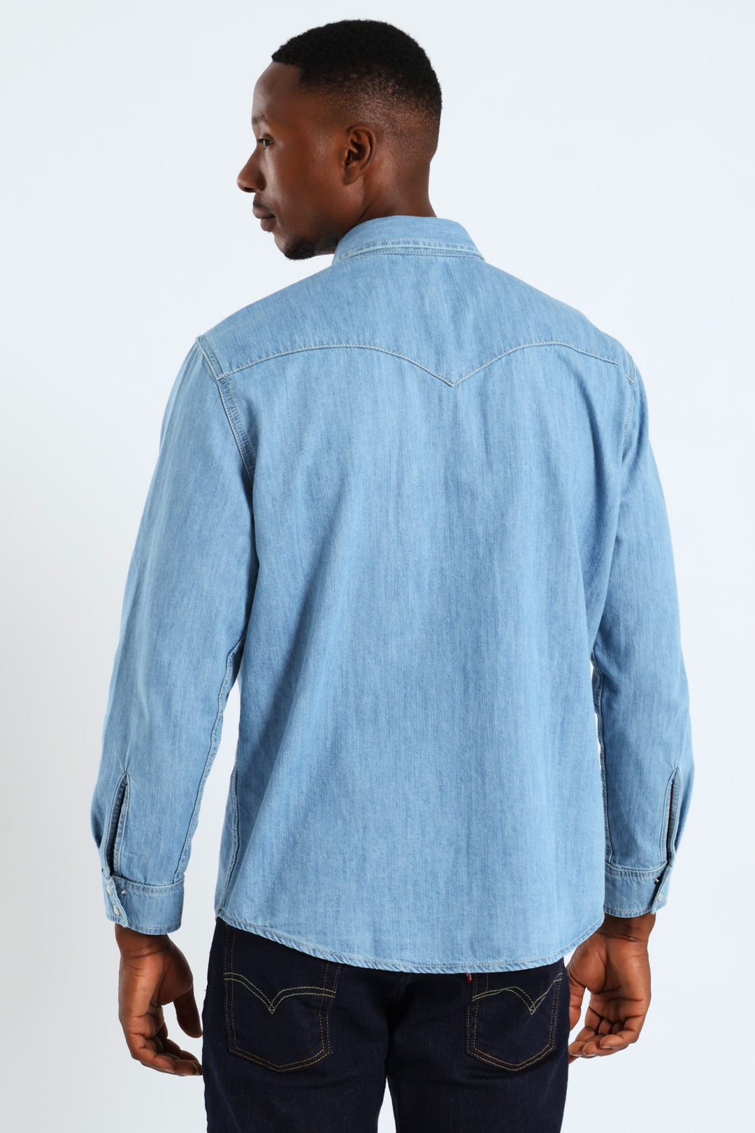 Classic Western Franklin Shirt - Stonewash