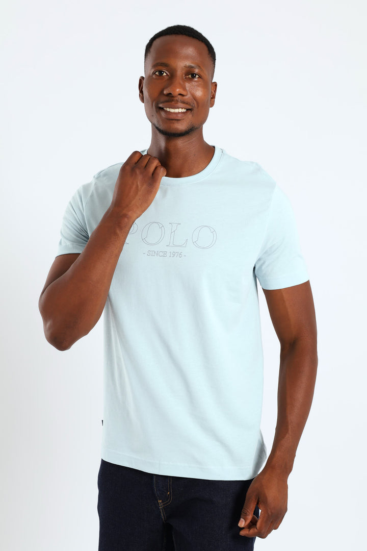 Baker Tee - Light Blue