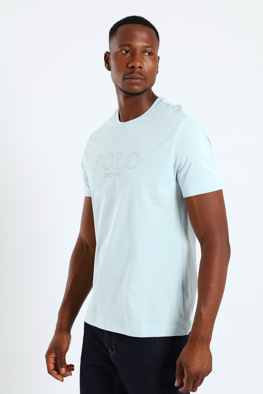 Baker Tee - Light Blue