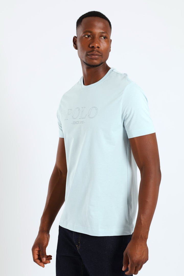 Baker Tee - Light Blue
