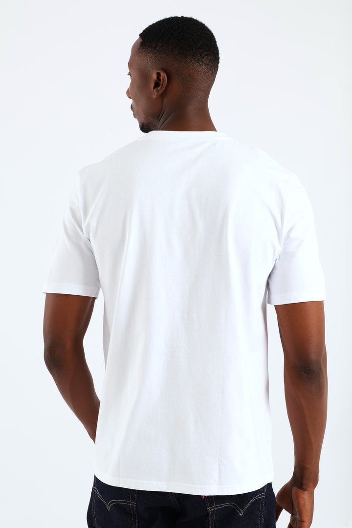 Heavy Weight Pocket Tee - White